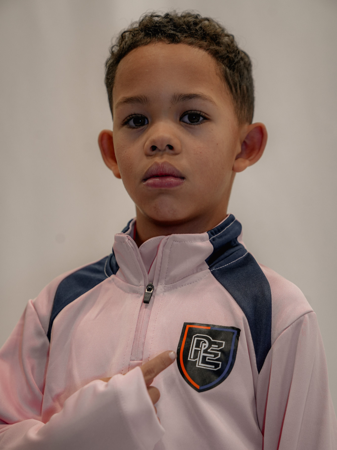 Pro Elite "Winter Arc" Training Drill Top (Pink)