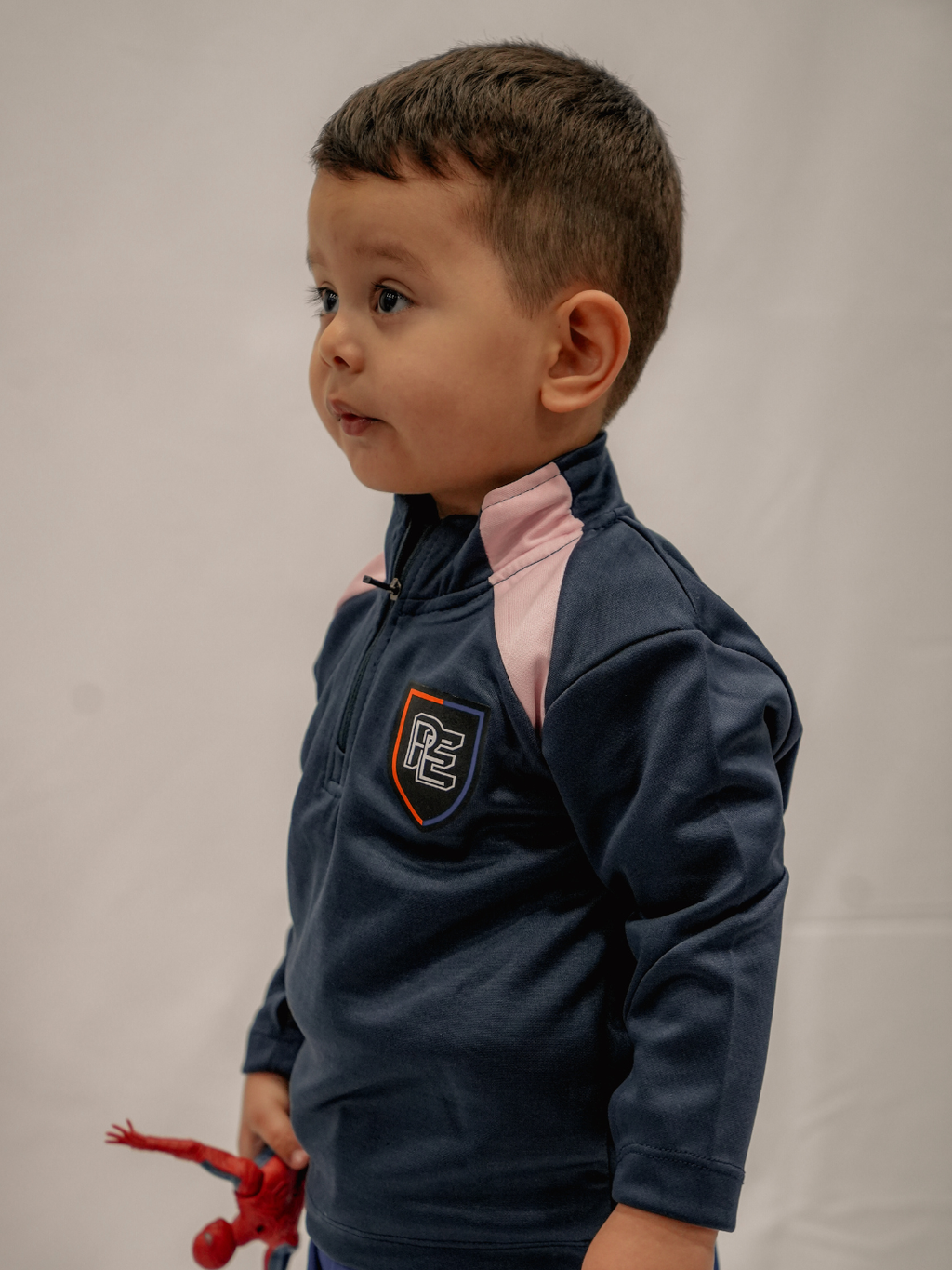 Pro Elite "Winter Arc" Training Drill Top (Navy)