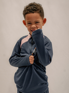 Pro Elite "Winter Arc" Training Drill Top (Navy)